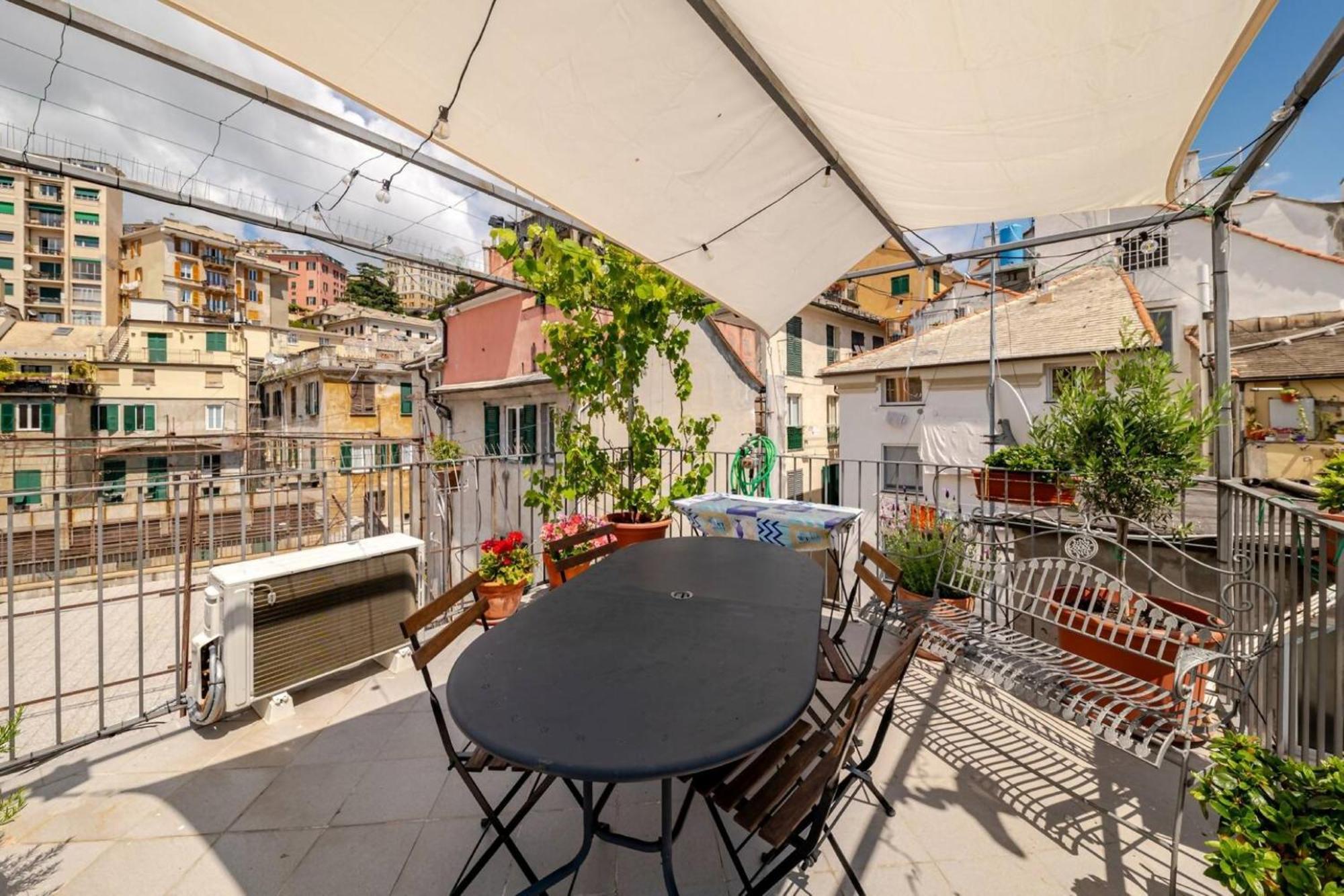 La Piccionaia Le Case Del Dria Roof Terrace جنوة المظهر الخارجي الصورة